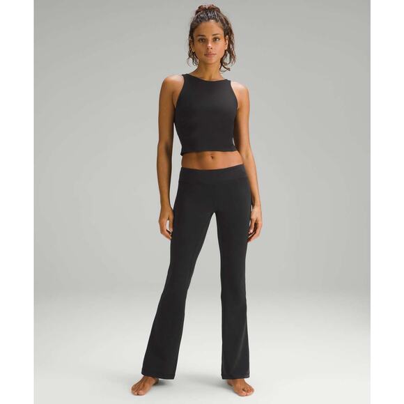 Lululemon Align Low‑Rise Flared Pant 32.5” Nulu Size 4 Blue - Picture 4 of 8